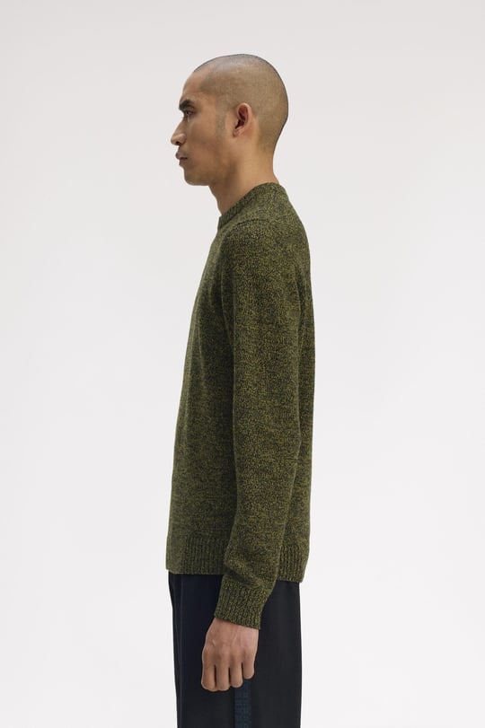 Fred Perry Fred Perry Erkek Örme Kumaş Normal Kesim Yeşil Hırka K1549-43A
