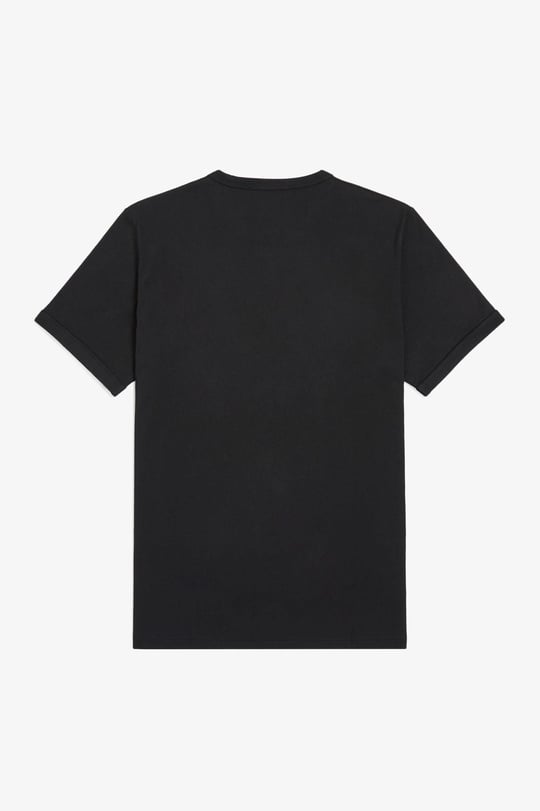 Fred Perry Fred Perry Erkek Pamuklu Jarse Kumaş Manşet ve Yuvarlak Yakalı Kısa Kollu 102 T-Shirt M3519-102