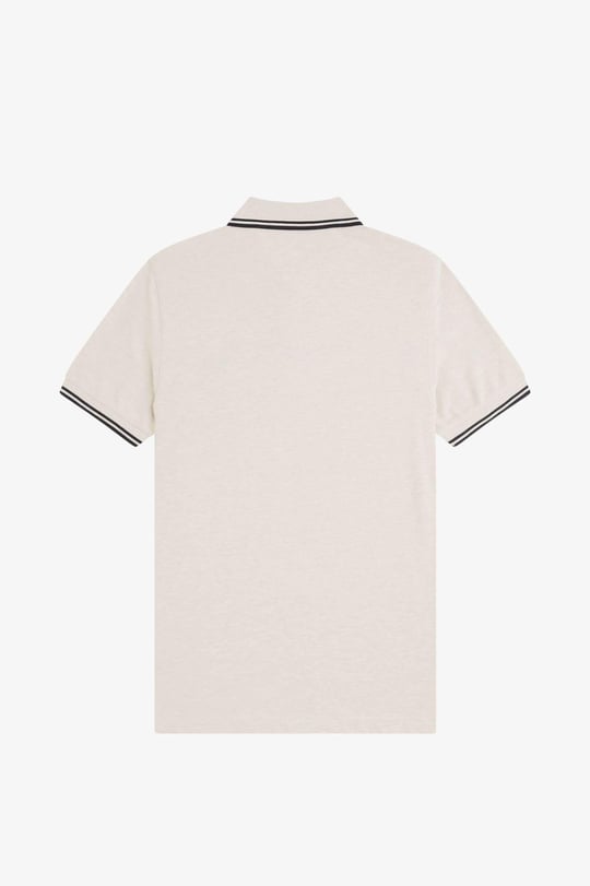 Fred Perry Fred Perry Erkek Regular Fit Yakası ve Kolları Çizgi Detaylı %100 Pamuklu Kısa Kollu W50 Polo Yaka T-Shirt M3600-W50