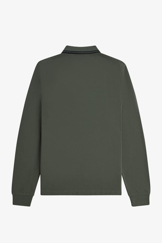 Fred Perry Fred Perry Erkek Regular Fit %100 Pamuklu Yakası Çizgi Detaylı Uzun Kollu Z50 Gömlek M3636-Z50