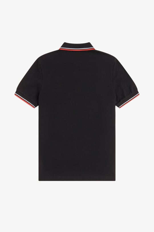 Fred Perry Fred Perry Erkek Regular Fit Yakası Çizgi Desenli Kısa Kollu 05C Polo Yaka T-Shirt M3600P-05C