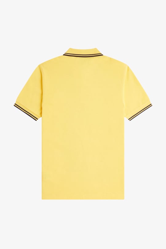 Fred Perry Fred Perry Erkek Regular Fit Yakası ve Kolları Çizgi Detaylı %100 Pamuklu Kısa Kollu 06B Polo Yaka T-Shirt M3600-06B