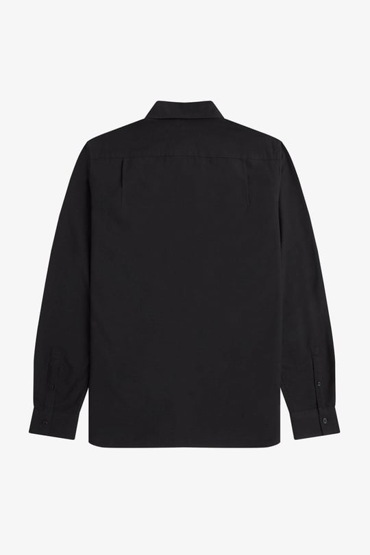 Fred Perry Fred Perry Erkek Regular Fit Cep Detaylı Düz Uzun Kollu R88 Gömlek M5516-R88
