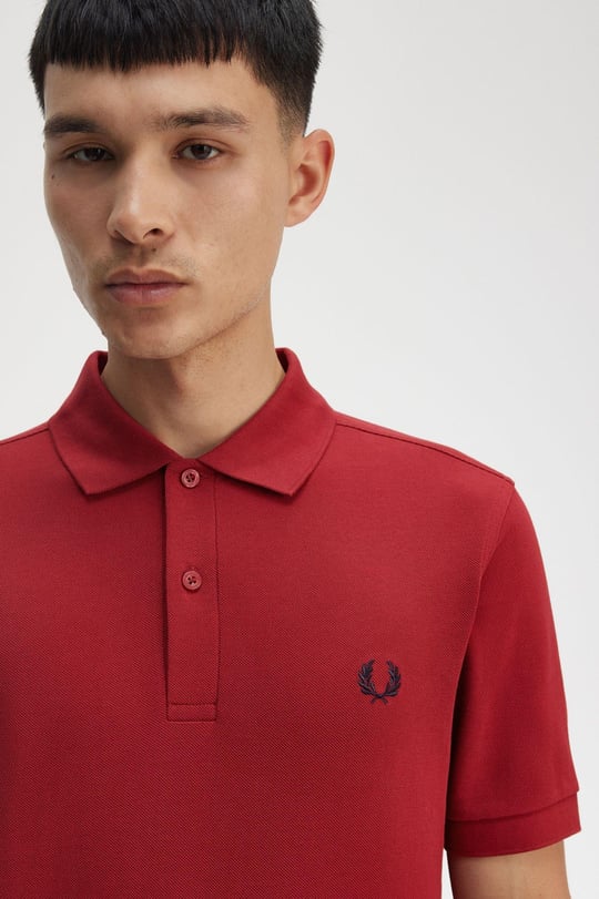 Fred Perry Fred Perry Erkek Regular Fit %100 Pamuklu Kısa Kollu Y35 Gömlek M6000-Y35