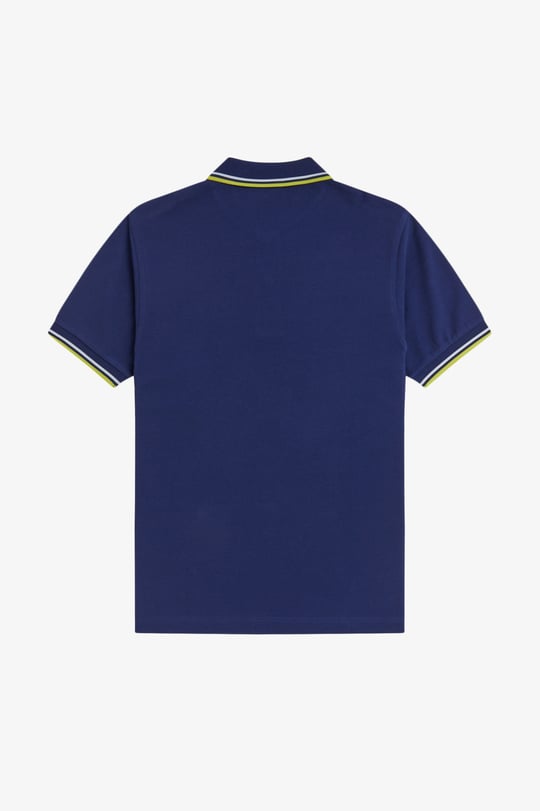 Fred Perry Fred Perry Erkek Regular Fit Yakası Çizgi Desenli Kısa Kollu 83B Polo Yaka T-Shirt M3600P-83B
