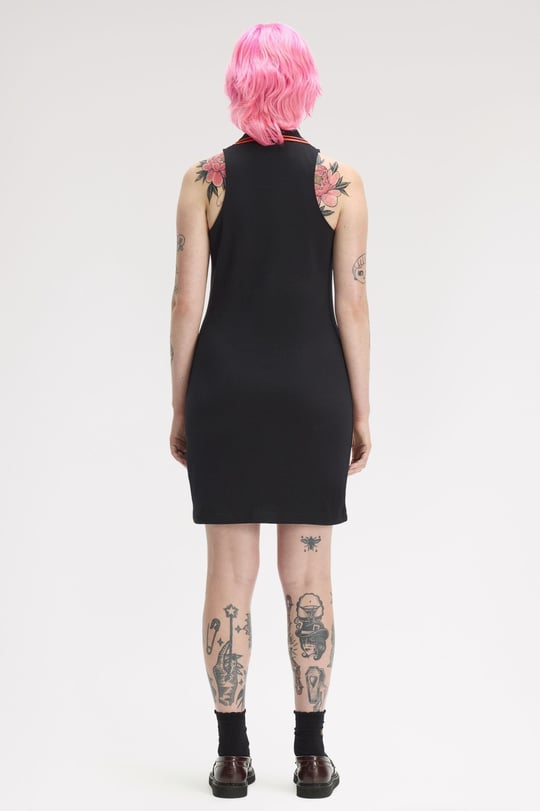 Fred Perry Fred Perry Kadın Siyah Elbise SD2141-102