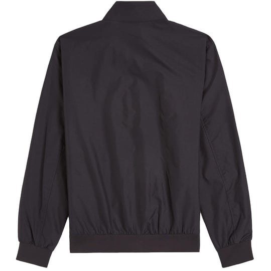 Fred Perry Fred Perry Unısex Dik Yaka Fermuar Kapamalı Sol Gögüs Defne Çelenkli Siyah Ceket J2660-350