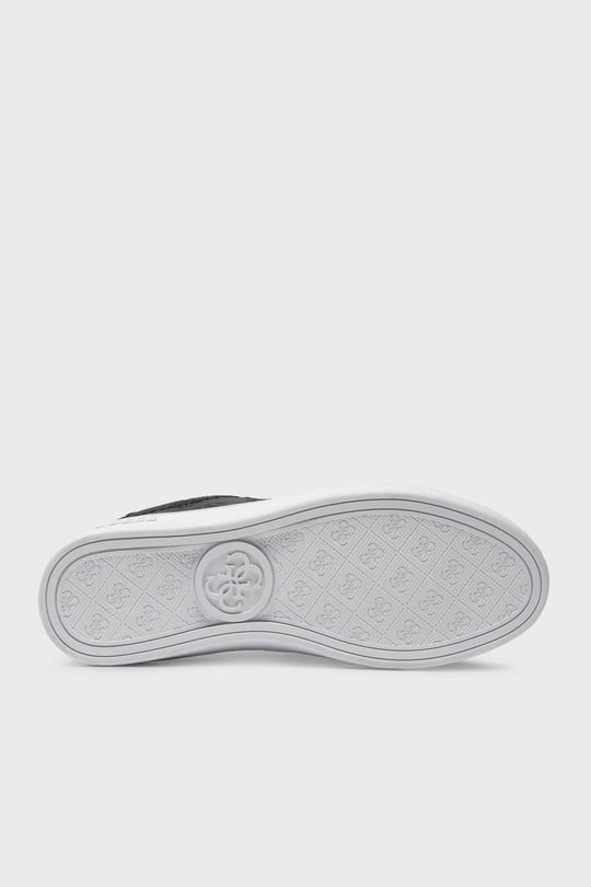 GUESS GUESS Kadın Marka Logolu Düz Taban Kaydırmaz Günlük Kullanım Siyah Sneaker 5BEKFAL12-BLKBL