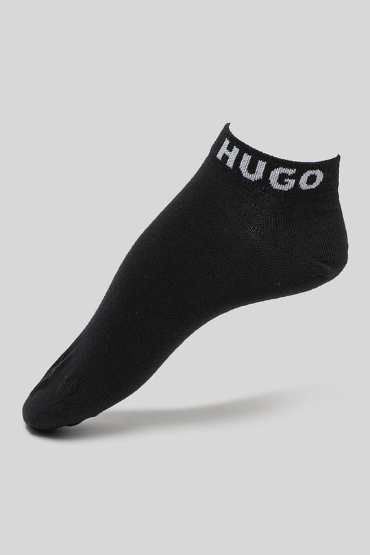 HUGO HUGO Erkek Düz Renk Logolu Siyah Çorap 50516405-001