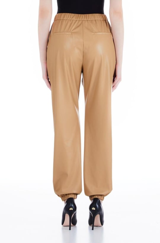 Liu Jo Lıu Jo Kadın Düz Model Dar Paçalı Cepli Elastik Belli Camel Pantolon WF3043E0392-71320