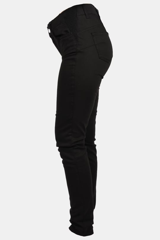 Liu Jo Lıu Jo Kadın Örme Kumaş  Normal Bel Kısa Paça Düz Model Siyah Pantolon WF3166T3045-22222