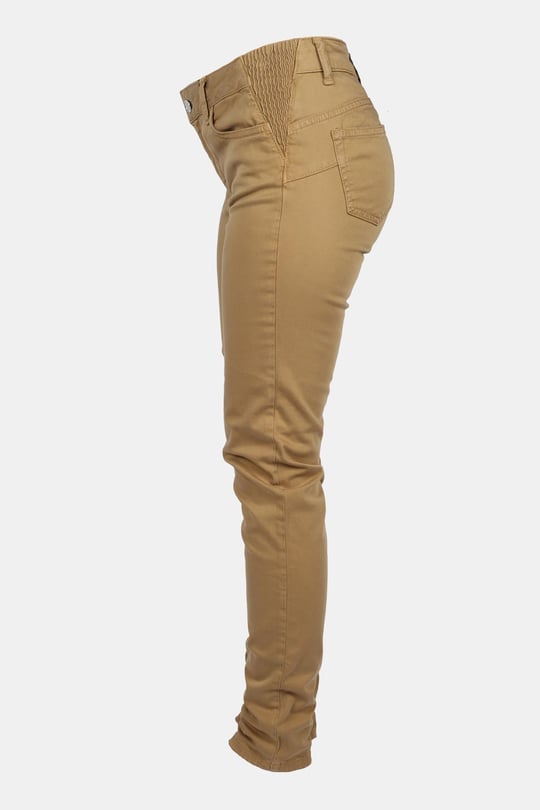 Liu Jo Lıu Jo Kadın Örme Kumaş  Normal Bel Kısa Paça Düz Model Kahverengi Pantolon WF3166T3045-71320