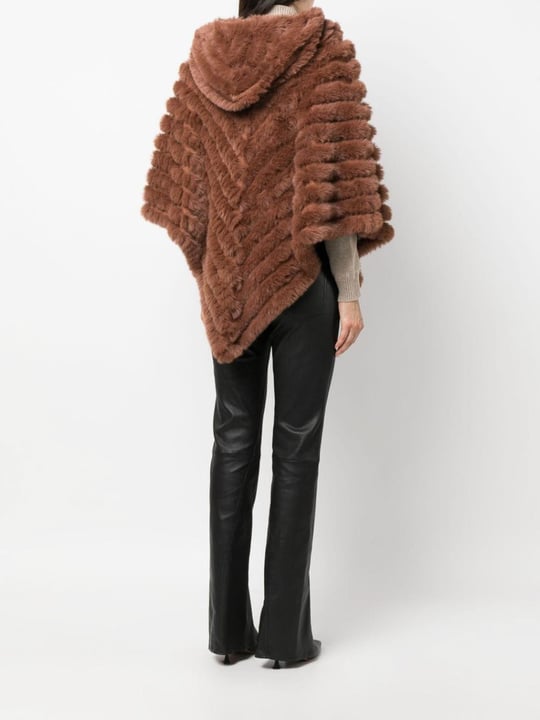 Liu Jo Lıu Jo Kadın Zarif Tasarımlı Desenli Günlük Kullanım Camel Panço 2F3113T0300-91241