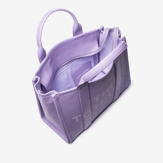 Marc Jacobs Marc Jacobs Kadın Çıkarılabilir Askılı Fermuarlı Deri Mor Omuz Çantası H004L01PF21-530