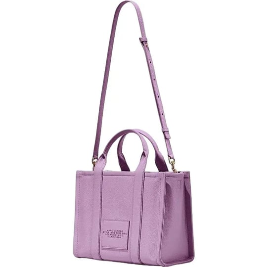 Marc Jacobs Marc Jacobs Kadın Çıkarılabilir Askılı Fermuarlı Deri Mor1 Omuz Çantası H004L01PF21-519