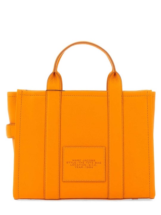 Marc Jacobs Marc Jacobs Kadın Çıkarılabilir Askılı Fermuarlı Deri Turuncu Omuz Çantası H004L01PF21-818