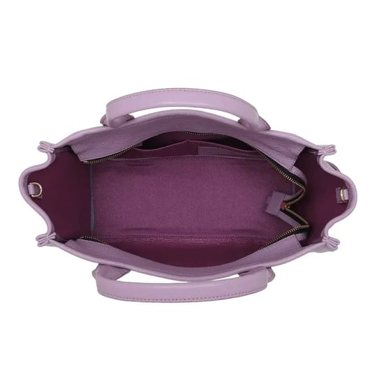 Marc Jacobs Marc Jacobs Kadın Çıkarılabilir Askılı Fermuarlı Deri Mor1 Omuz Çantası H004L01PF21-519