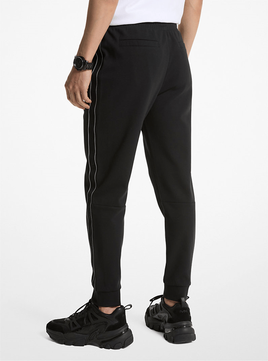 Michael Kors Michael Kors Erkek Dokuma Kumaş  Normal Bel  Düz Model Siyah Eşofman Altı CT4524J5MF-BLACK
