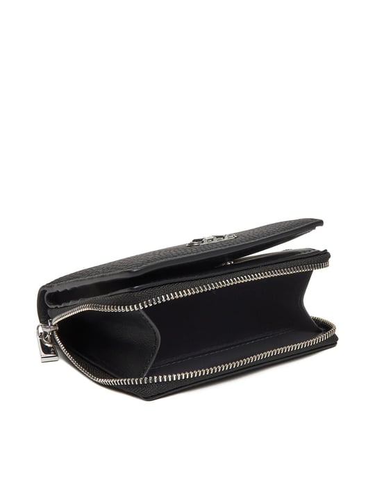 Michael Kors Michael Kors Kadın Deri Bölmelı Kartlık Siyah Cüzdan 32S5S8ED1L-BLACK