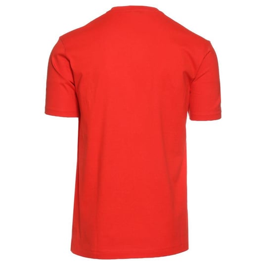Paul Shark Paul Shark Erkek Bisiklet Yaka Baskılı Rahat Kırmızı T-Shirt 22411002-176