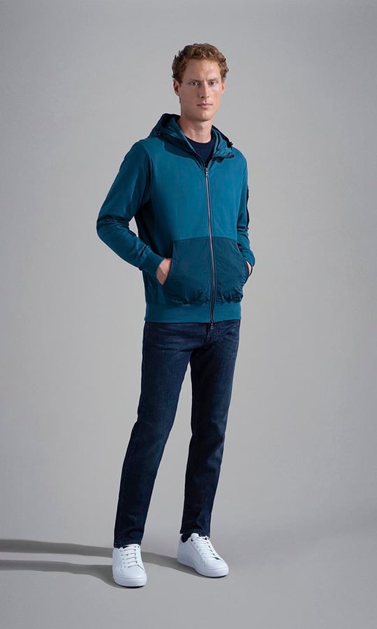 Paul Shark Paul Shark Erkek Denim Kumaş  Normal Bel Düz Model Mavi Jeans 13314110-002
