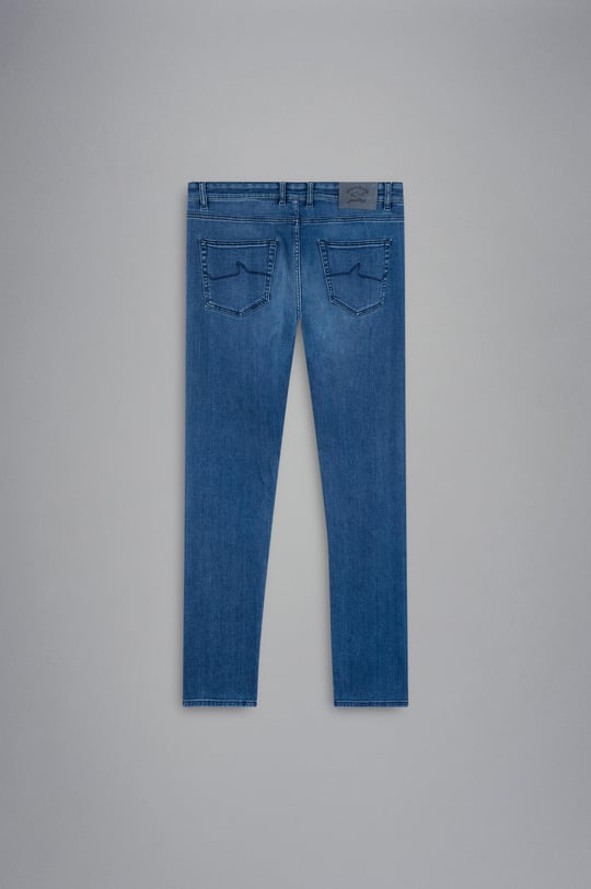 Paul Shark Paul Shark Erkek Denim Kumaş  Normal Bel Düz Model Mavi1 Jeans 13314120-001