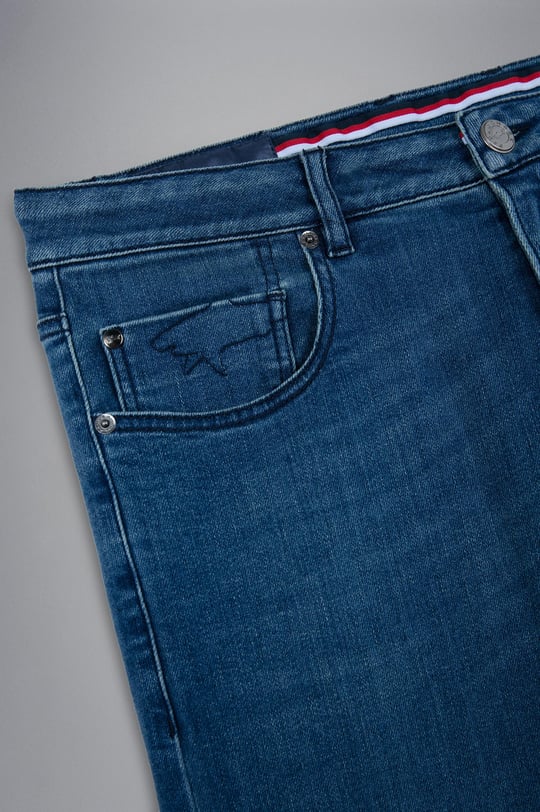 Paul Shark Paul Shark Erkek Denim Kumaş  Normal Bel Düz Model Mavi1 Jeans 13314120-001