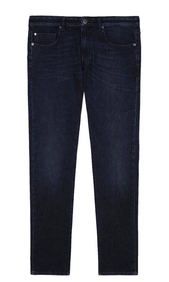 Paul Shark Paul Shark Erkek Denim Kumaş  Normal Bel Düz Model Mavi Jeans 13314110-002