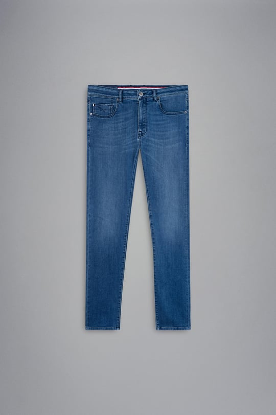 Paul Shark Paul Shark Erkek Denim Kumaş  Normal Bel Düz Model Mavi1 Jeans 13314120-001