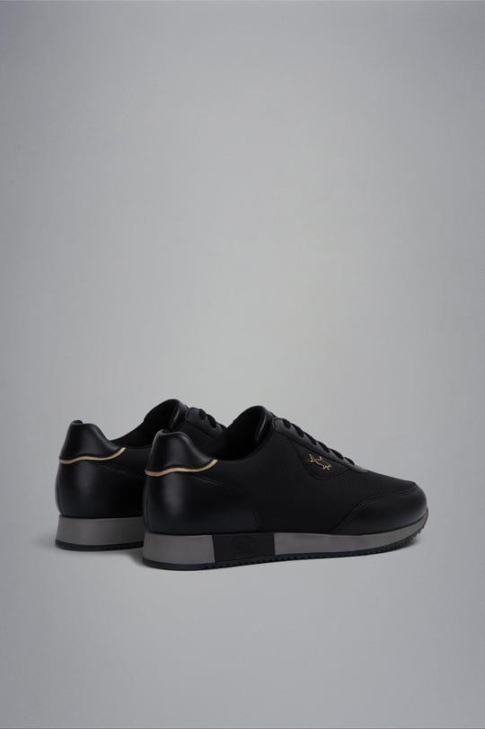 Paul Shark Paul Shark Erkek Deri Rahat Taban Günlük Kullanım Siyah Sneaker 13318000-011