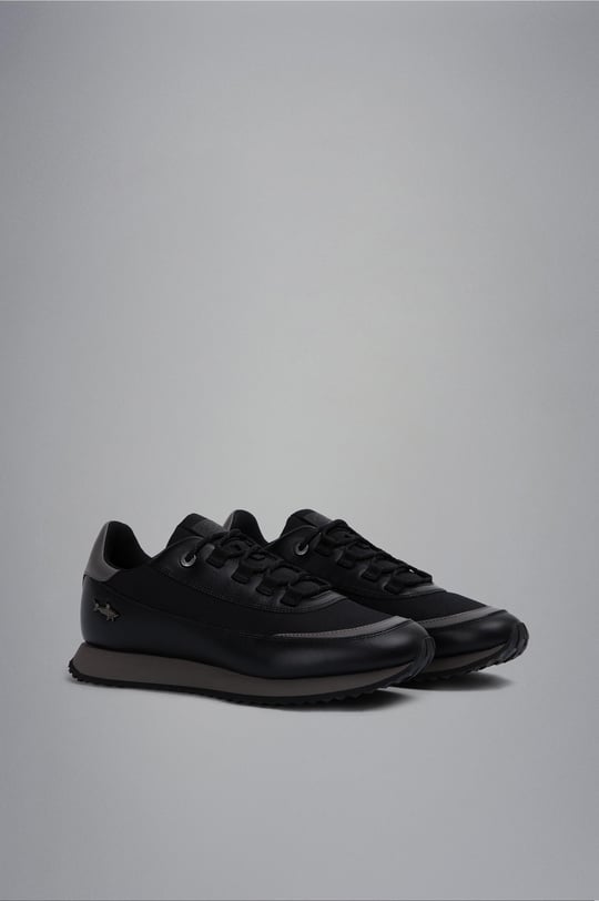 Paul Shark Paul Shark Erkek Deri Rahat Taban Günlük Kullanım Siyah Sneaker 13318007-011