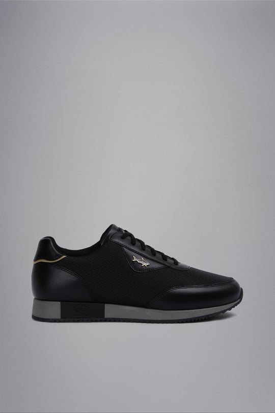 Paul Shark Paul Shark Erkek Deri Rahat Taban Günlük Kullanım Siyah Sneaker 13318000-011