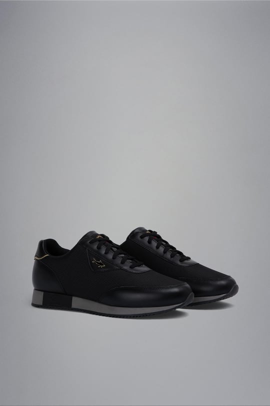 Paul Shark Paul Shark Erkek Deri Rahat Taban Günlük Kullanım Siyah Sneaker 13318000-011