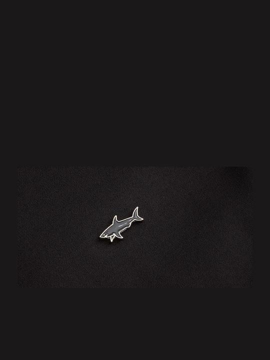 Paul Shark Paul Shark Erkek Düğme Kapama Uzun Kol Polo Yaka Reqgular Fit Siyah-Altın Polo Yaka T-Shirt 15311727-11G