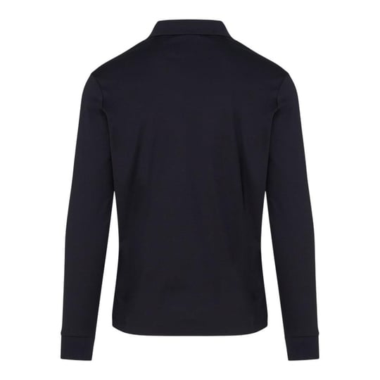 Paul Shark Paul Shark Erkek Düğme Kapama Uzun Kol Polo Yaka Reqgular Fit Lacivert-Gold Polo Yaka T-Shirt 15311727-50E