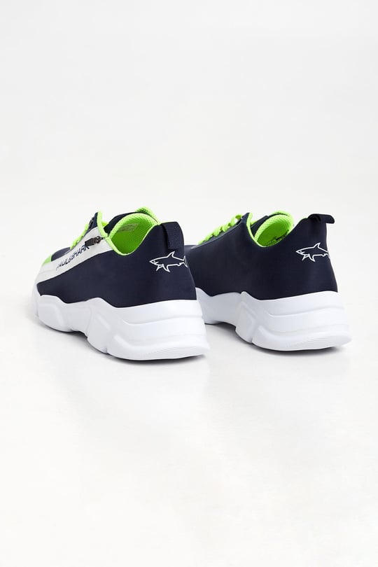 Paul Shark Paul Shark Erkek Günlük kullanım Düz ve Kısa Topuklu Lacivert Sneaker 22418000-013