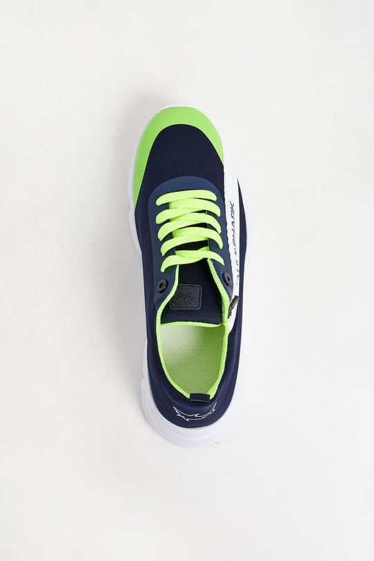 Paul Shark Paul Shark Erkek Günlük kullanım Düz ve Kısa Topuklu Lacivert Sneaker 22418000-013