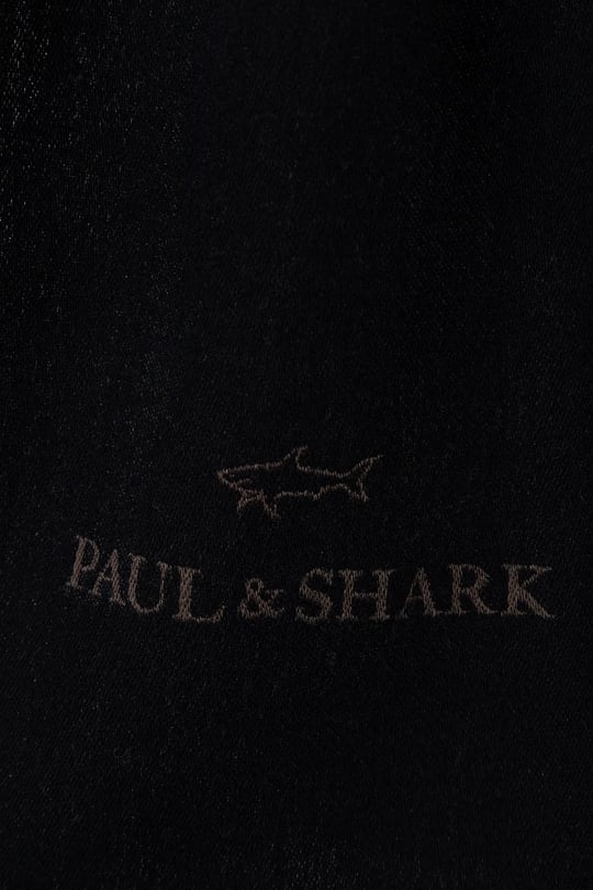 Paul Shark Paul Shark Erkek İkonik Tarz Yün Siyah1 Atkı 14317006-R66
