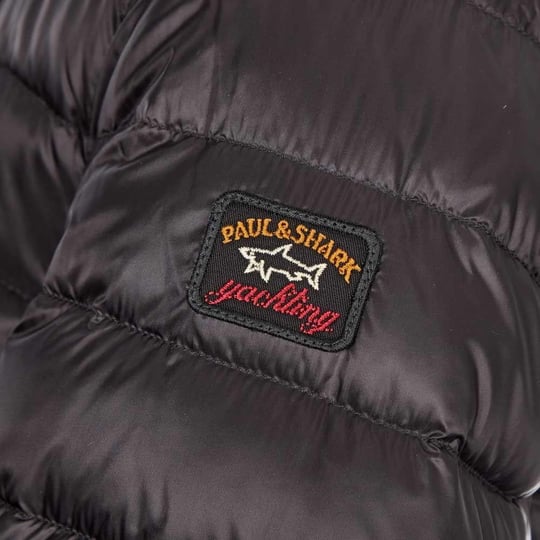 Paul Shark Paul Shark Erkek Kuş Tüyü Dolgulu Kapşonlu Fermuarlı Siyah Ceket C0P2008-011