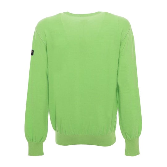 Paul Shark Paul Shark Erkek Marka Logo Detaylı Regular Fit Uzun Kollu Yeşil Kazak P20P1513-205