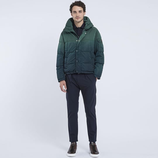 Paul Shark Paul Shark Erkek Marka Logo Detaylı Regular Fit Uzun Kollu Yeşil Mont 12312315-619