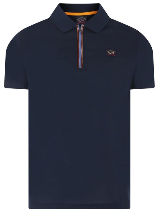 Paul Shark Paul Shark Erkek Marka Logo Detaylı Regular Fit Kısa Kollu Lacivert Polo Yaka T-Shirt 23411215-013