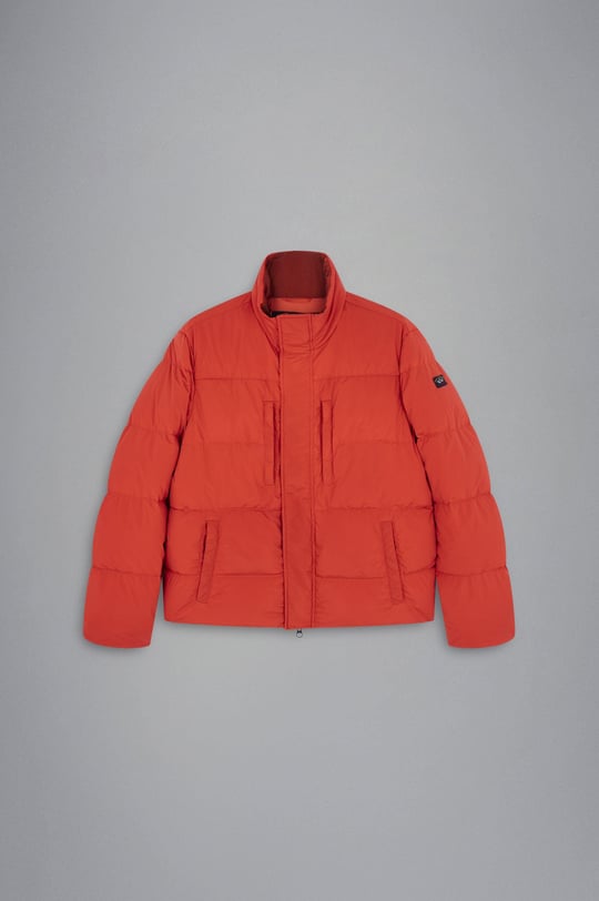 Paul Shark Paul Shark Erkek Marka Logo Detaylı Regular Fit Uzun Kollu Turuncu Mont 13312304-576