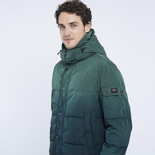 Paul Shark Paul Shark Erkek Marka Logo Detaylı Regular Fit Uzun Kollu Yeşil Mont 12312315-619