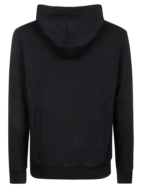 Paul Shark Paul Shark Erkek Marka Logo Detaylı Kapşonlu İpli Lacivert Sweatshirt 12311890-013