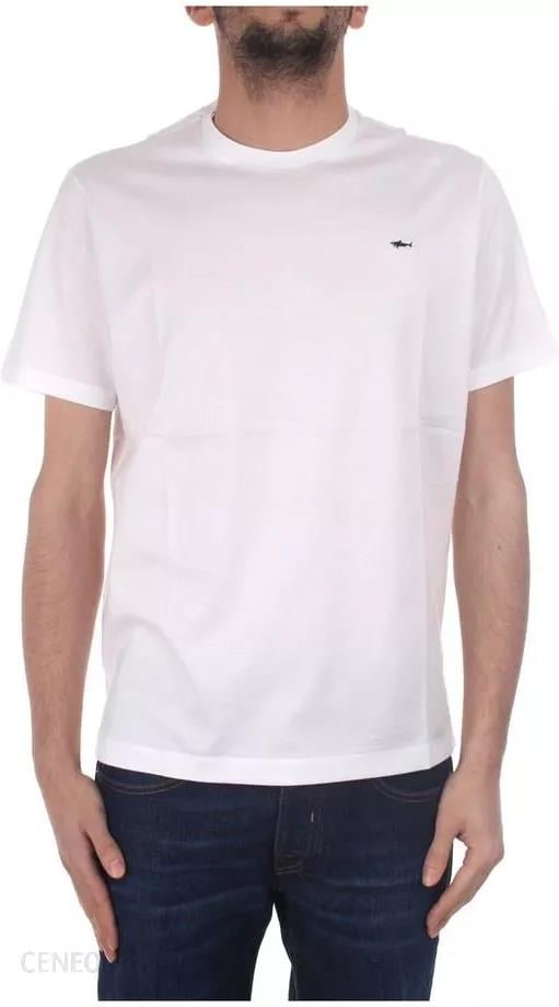 Paul Shark Paul Shark Erkek Marka Logo Detaylı Regular Fit Kısa Kollu Beyaz T-Shirt E20P1074-010