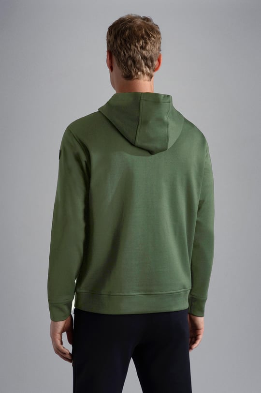 Paul Shark Paul Shark Erkek Marka Logolu Uzun Kollu Rahat Yeşil Sweatshirt 13311841-248