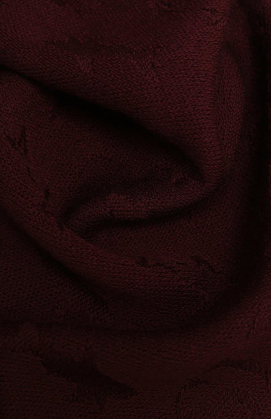 Paul Shark Paul Shark Erkek Marka Logo Baskılı Bordo Atkı 12317008-411