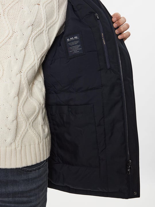 Paul Shark Paul Shark Erkek Marka Logo Detaylı Regular Fit Uzun Kollu Lacivert Mont 13312074-050