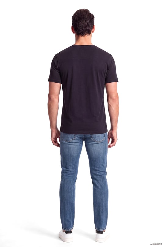 Paul Shark Paul Shark Erkek Normal Kalıp Yumuşak Esnek Kumaşlı Denim Mavi Jeans 16314160-J02